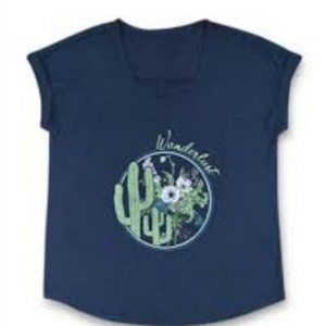 style & co graphic-print t-shirt